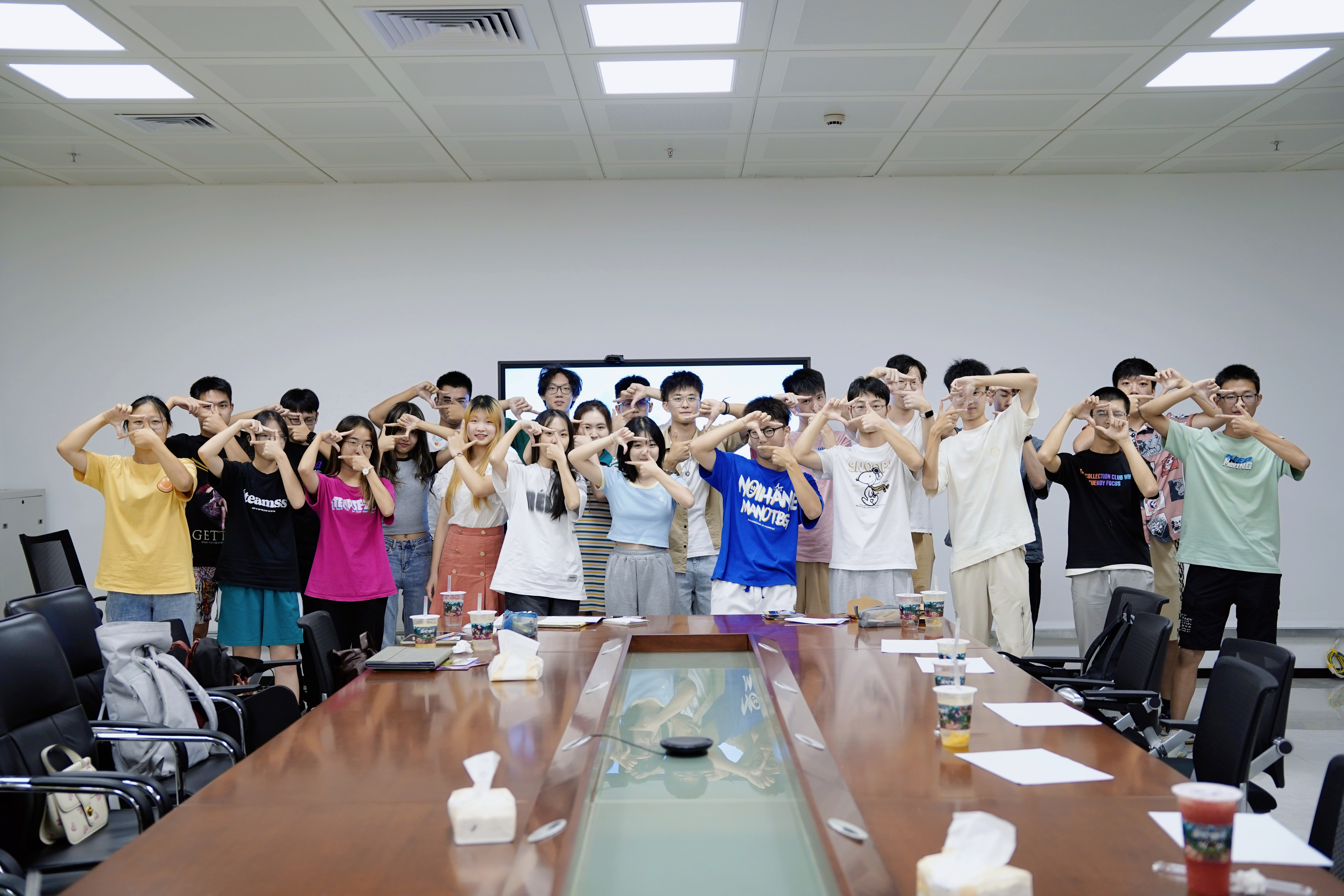 2022-2023 Youth Media Center group photo