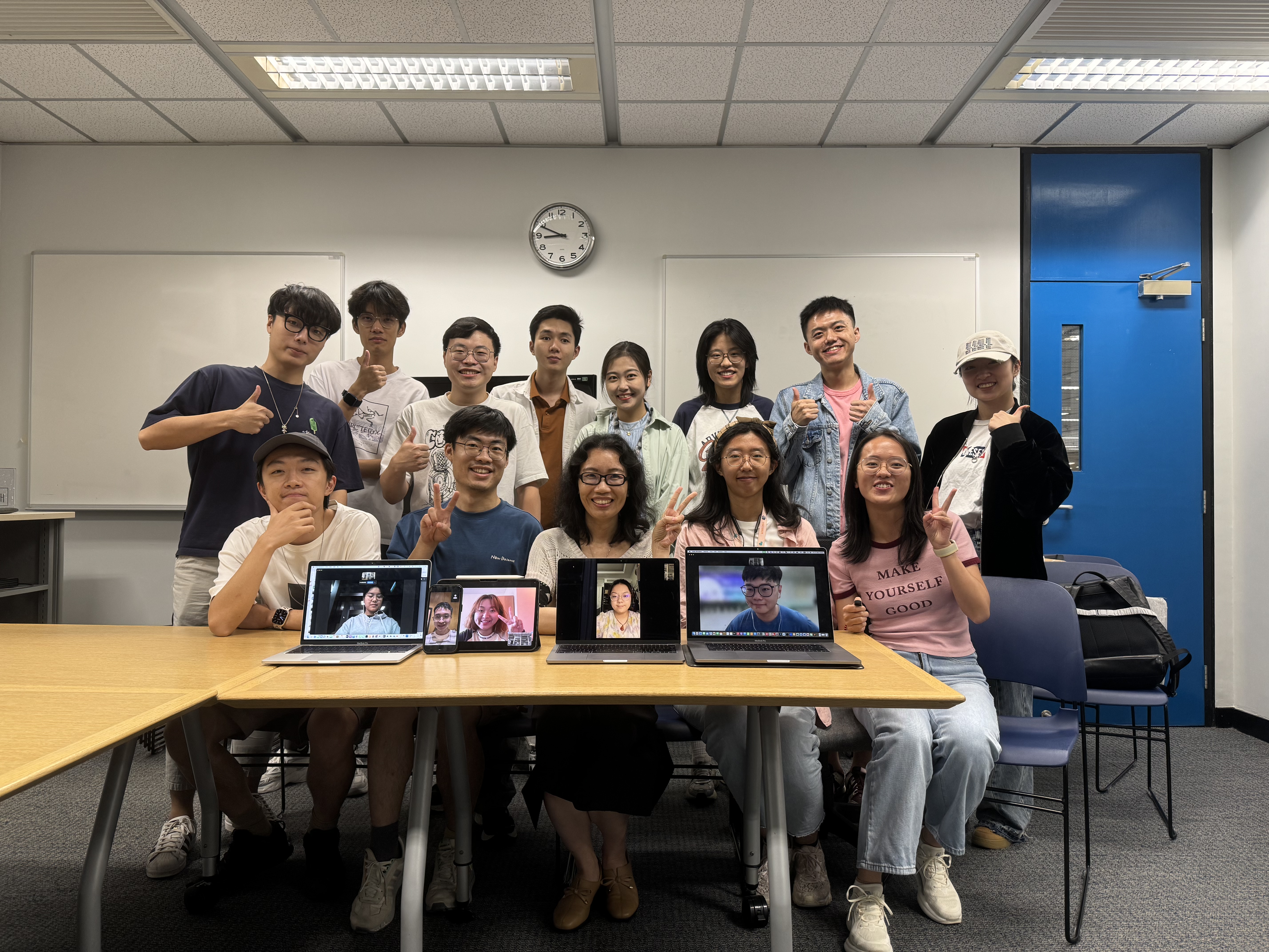 Group photo after submitting the CHI 2025