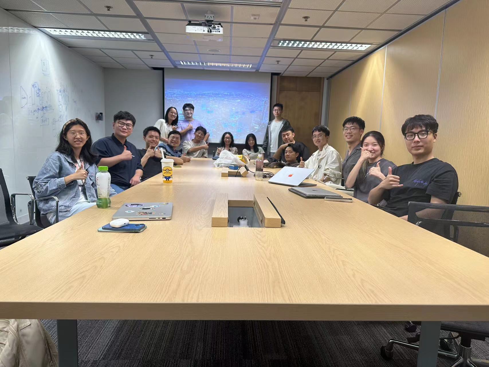 Photo taken from a group meeting at HKUST