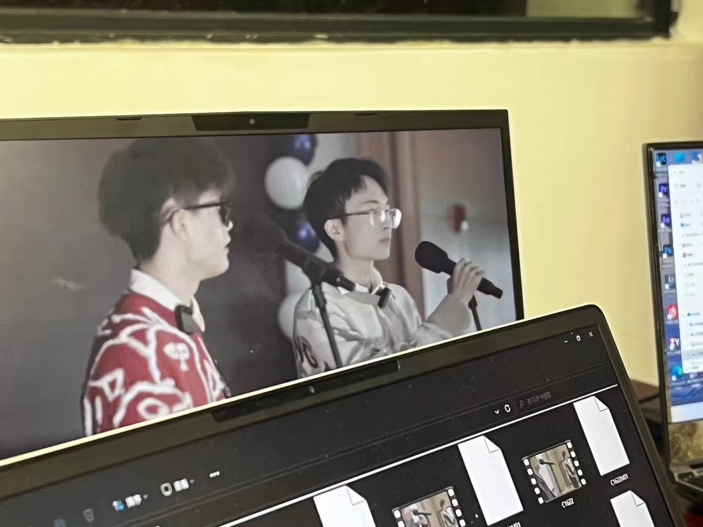 Work log during editing